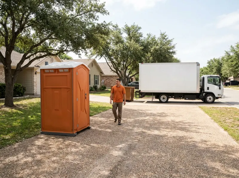 Standard Porta Potty Rental in Georgetown, TX
